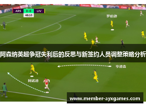 阿森纳英超争冠失利后的反思与新签约人员调整策略分析 阿森纳英超争冠失利后的反思与新签约人员调整策略分析